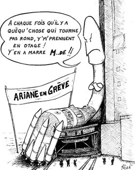 Grève d'Ariane