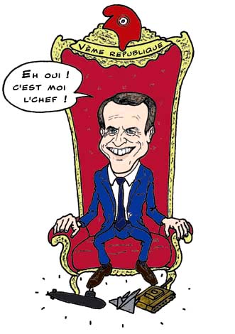 Macron Humour