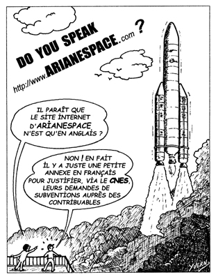 Do you  speak Arianespace