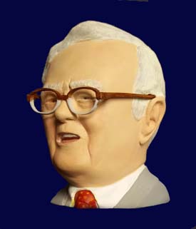 Buste Warren Buffett