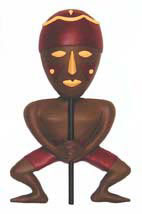 Figurine symbolique d'un Roi africain