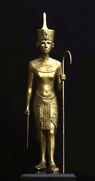 Statuette du Pharaon Toutânkhamon - Sculpture